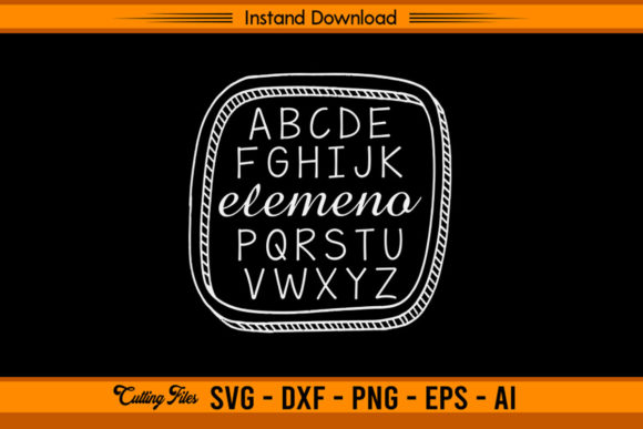 Alphabet Elemeno - Back to School T-shir