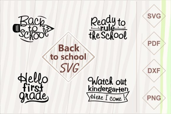 Back to School - Awesome SVG Set