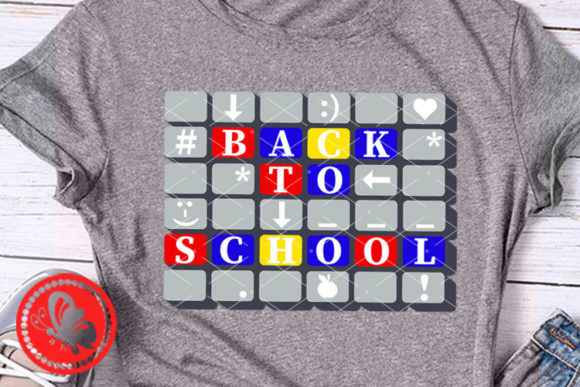 Back to School Keyboard Art