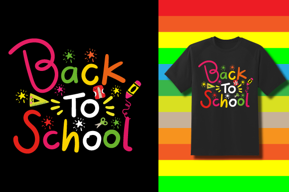 Back to School T-shirt Graphics