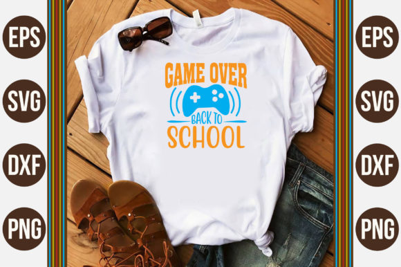 Game Over Back to School Graphics and Crafts