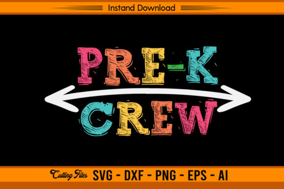 Pre-k Crew - Funny Back to School