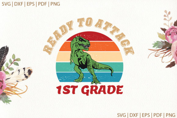 Ready to Attack 1st Saurus Back School