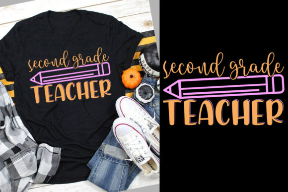 Second Grade Teacher Back to School Graphics and Print Templates