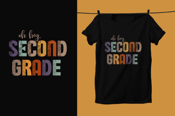 Tshirt Oh Hey 2nd Grade Back to School Graphics